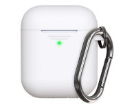 KeyBudz Elevate Keychain do AirPods 1/2 white - 1172070 - zdjęcie 1
